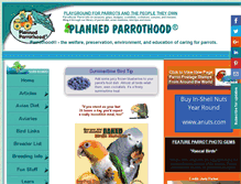 Tablet Screenshot of plannedparrothood.com